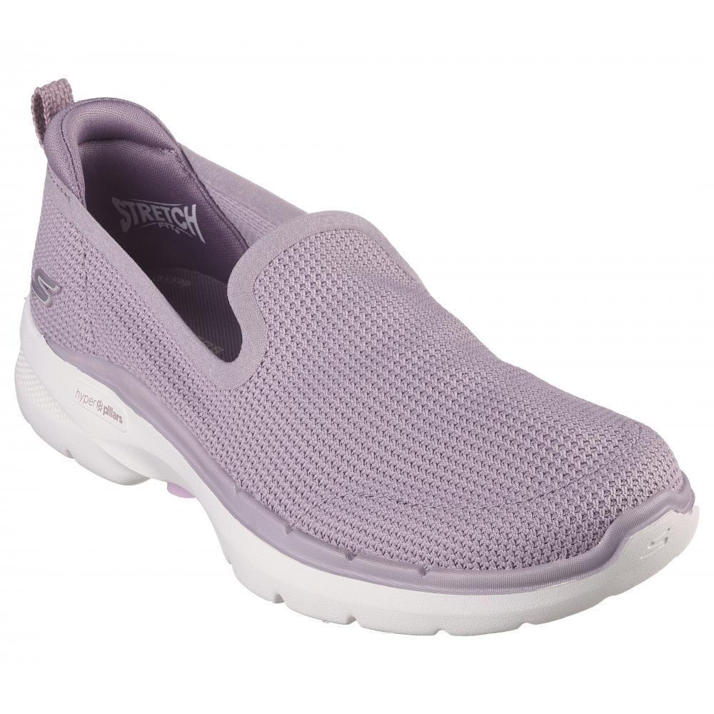 Zapatilla Mujer Go Walk 6 Malva Skechers-0