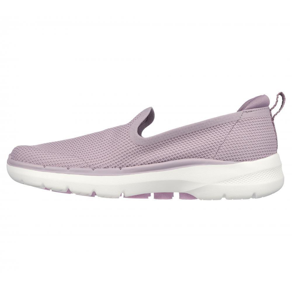 Zapatilla Mujer Go Walk 6 Malva Skechers-3
