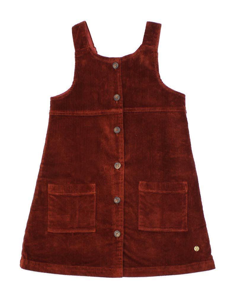 Vestido Kids Niña Jardinera Retro Vides Ficcus-0