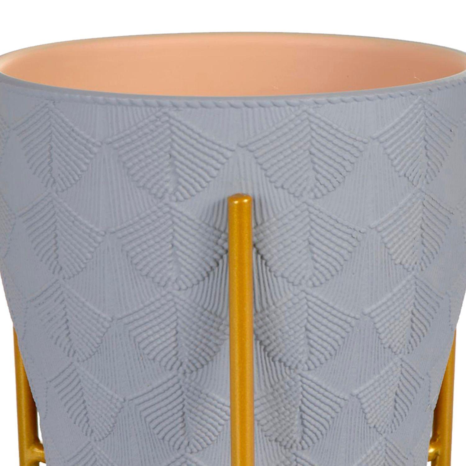 Maceta Decorativa Tartu Con Soporte-2