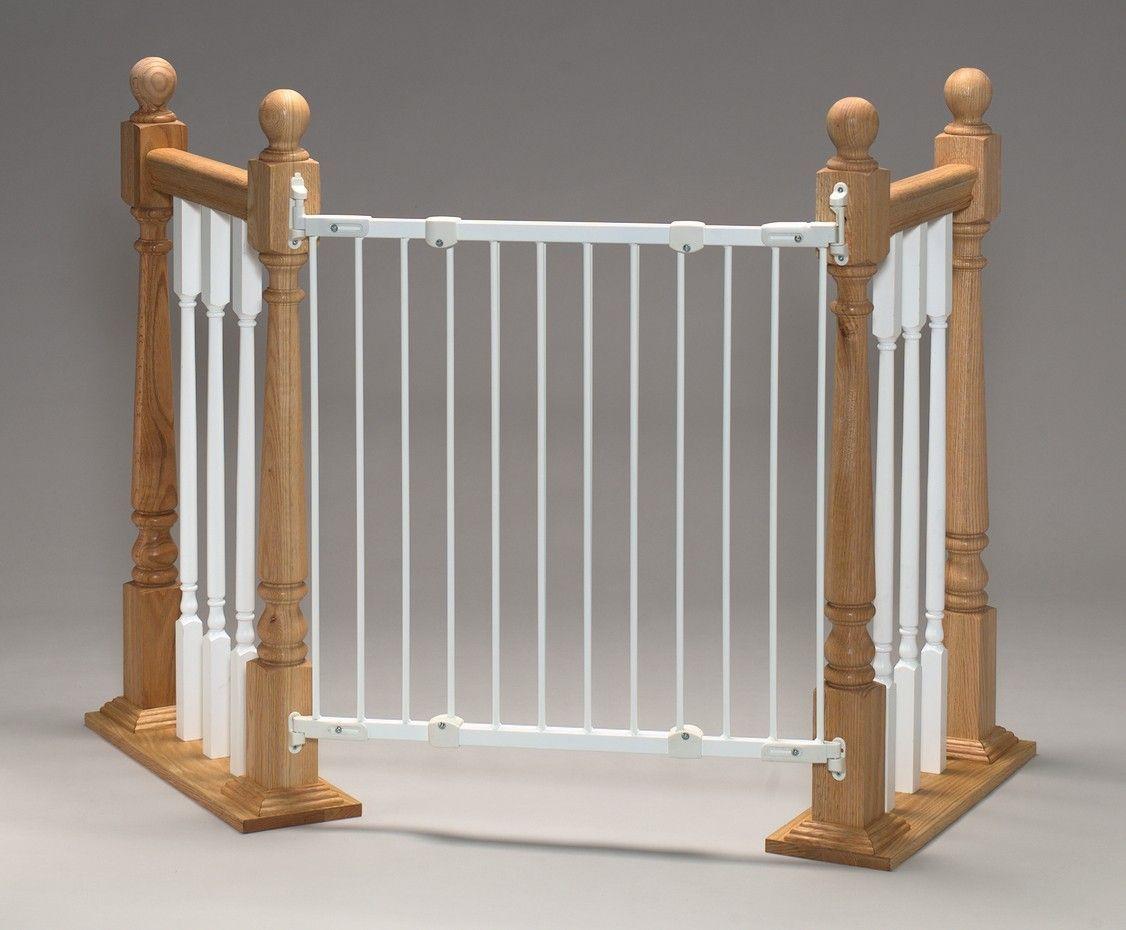 Puerta de Seguridad de montaje en Angulo (ancho 71,1cm - 107,9cm) Blanco-2