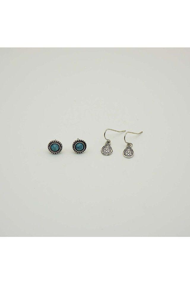 Aros Set Ocean Plateados i-D-0
