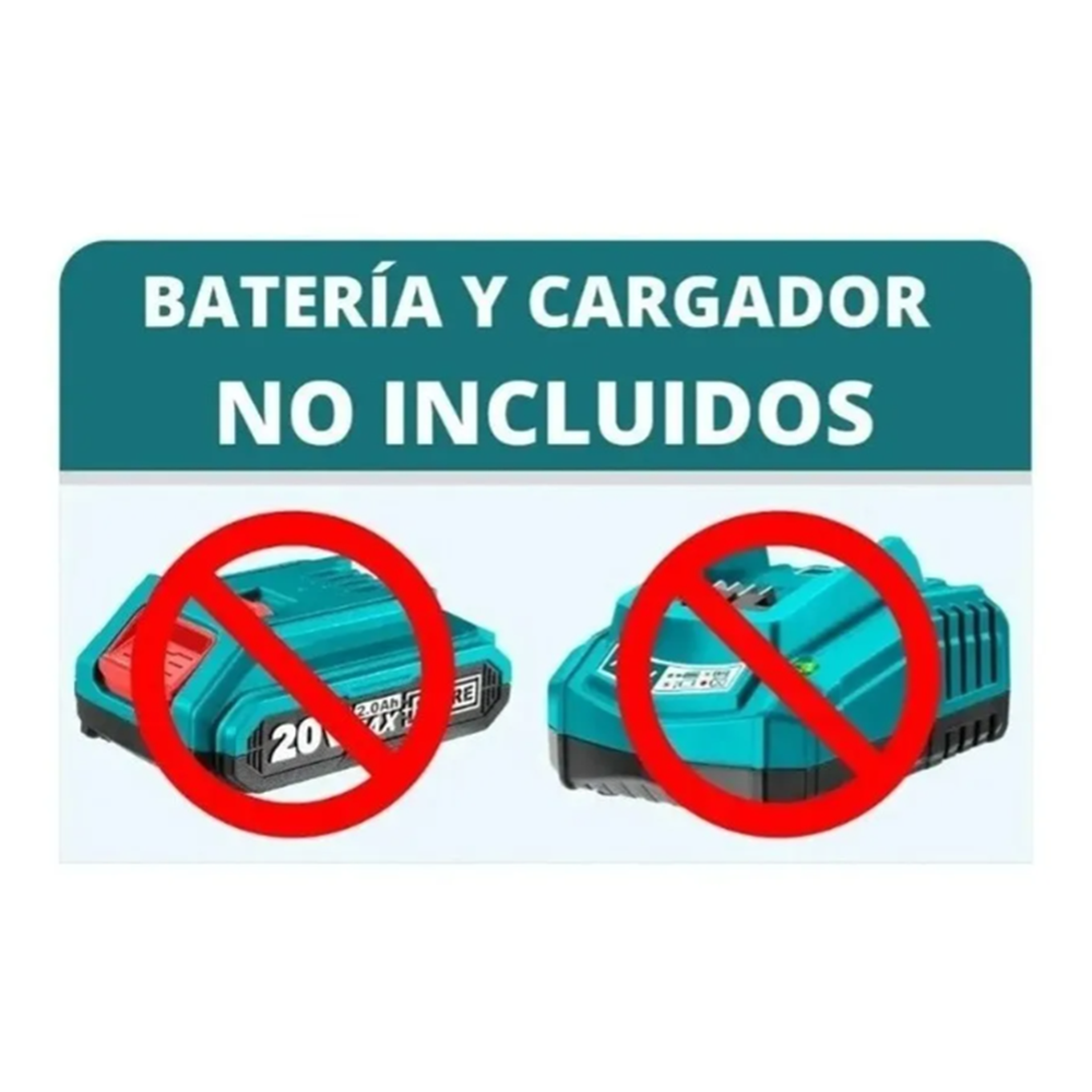 Sierra Circular Inalámbrica 4600rpm 20v Total-1