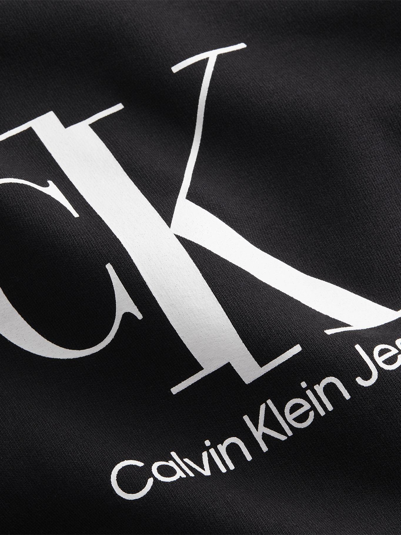 Polerón Spliced Negro Calvin Klein-4
