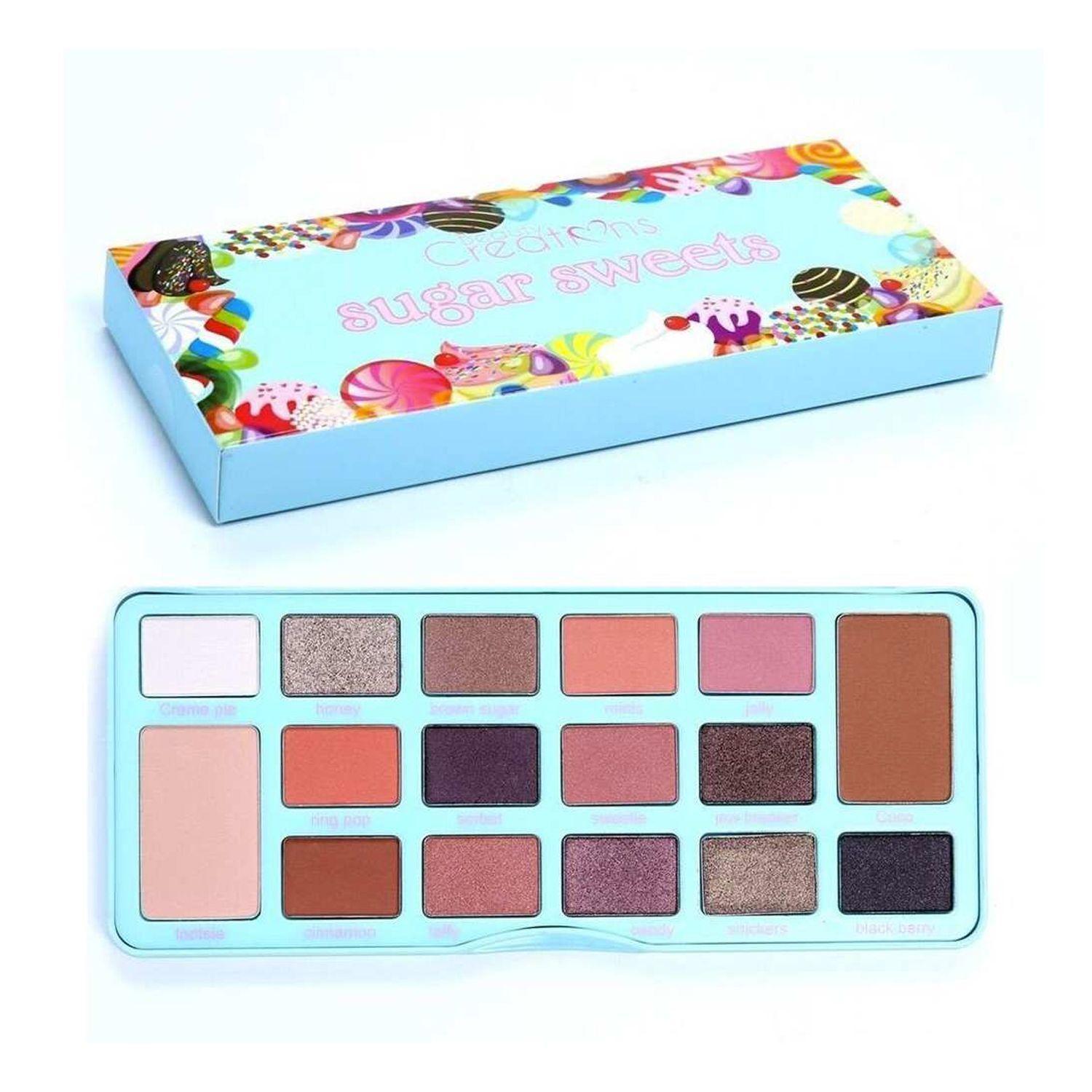 Pack Paleta De Iluminadores "Sweet Glow" + Paleta De Sombras "Sugar Sweet" de Beauty Creations-5