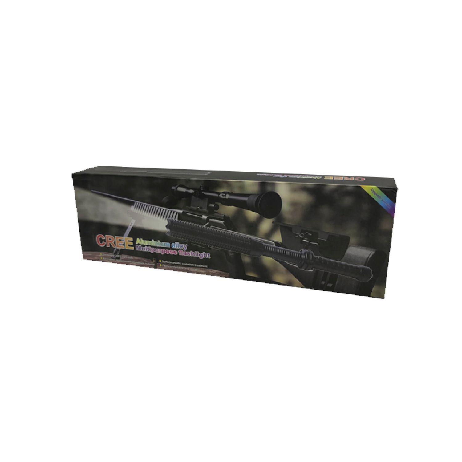Baston Linterna Led Defensa Personal 35-45cm-2