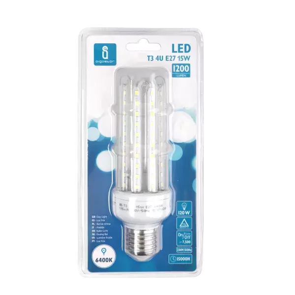 Ampolleta Bombillo Led 5w Tubo Ahorro Energia B5 T3 15w-1