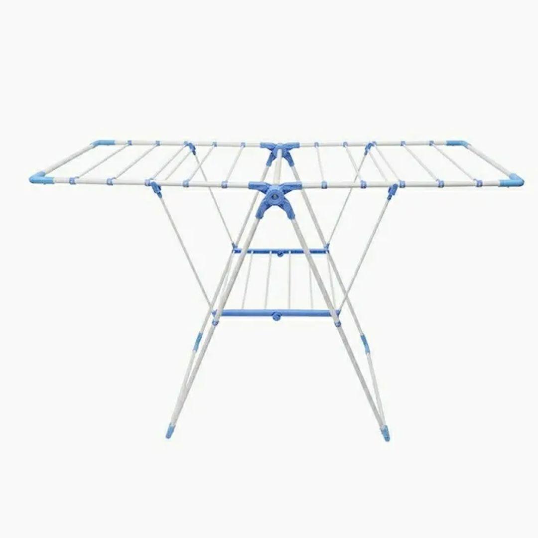 Tendedero Organizador Colgador Plegable Portátil 2 Niveles-2