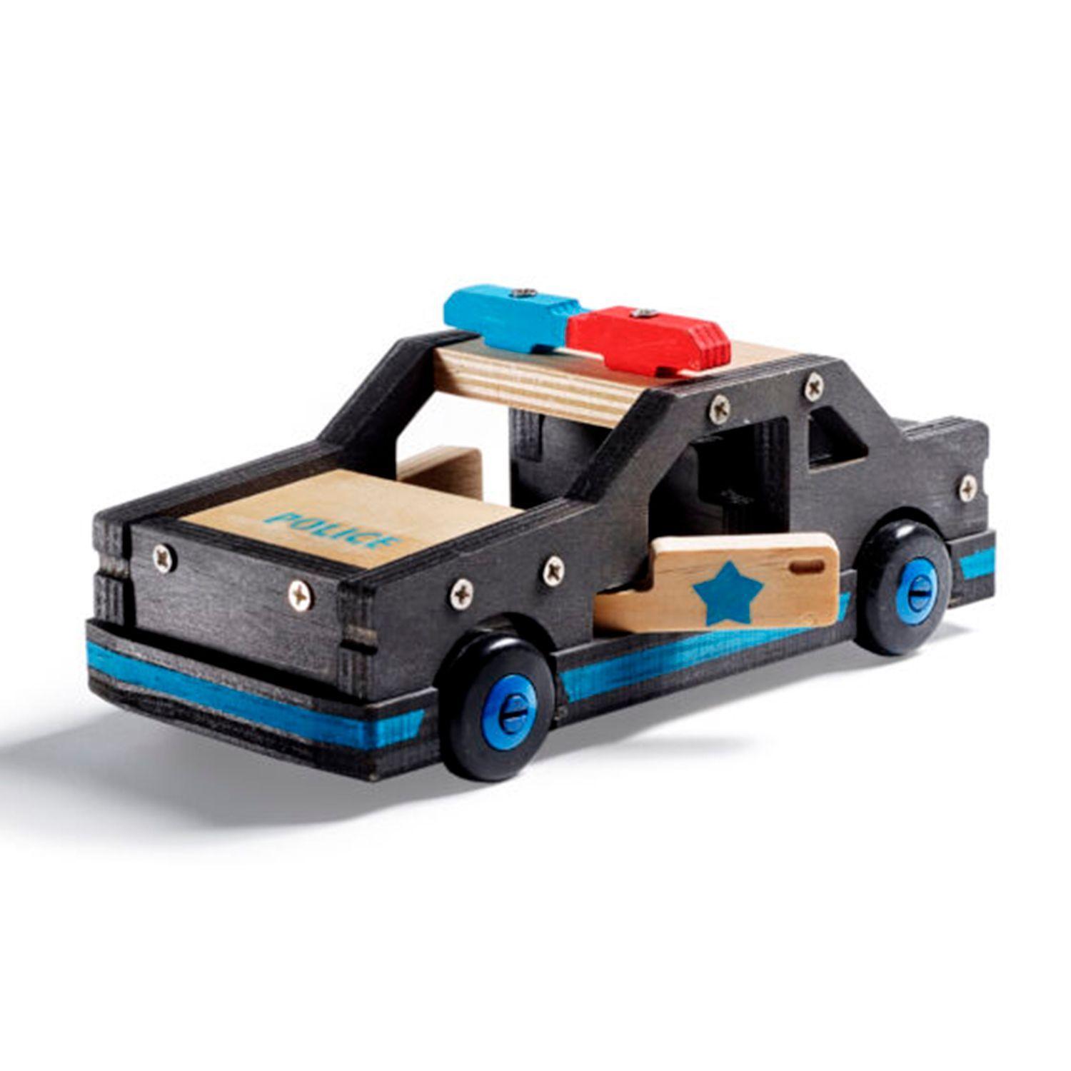 Set de Construcción para niño Auto de Policía Stanley Jr-0