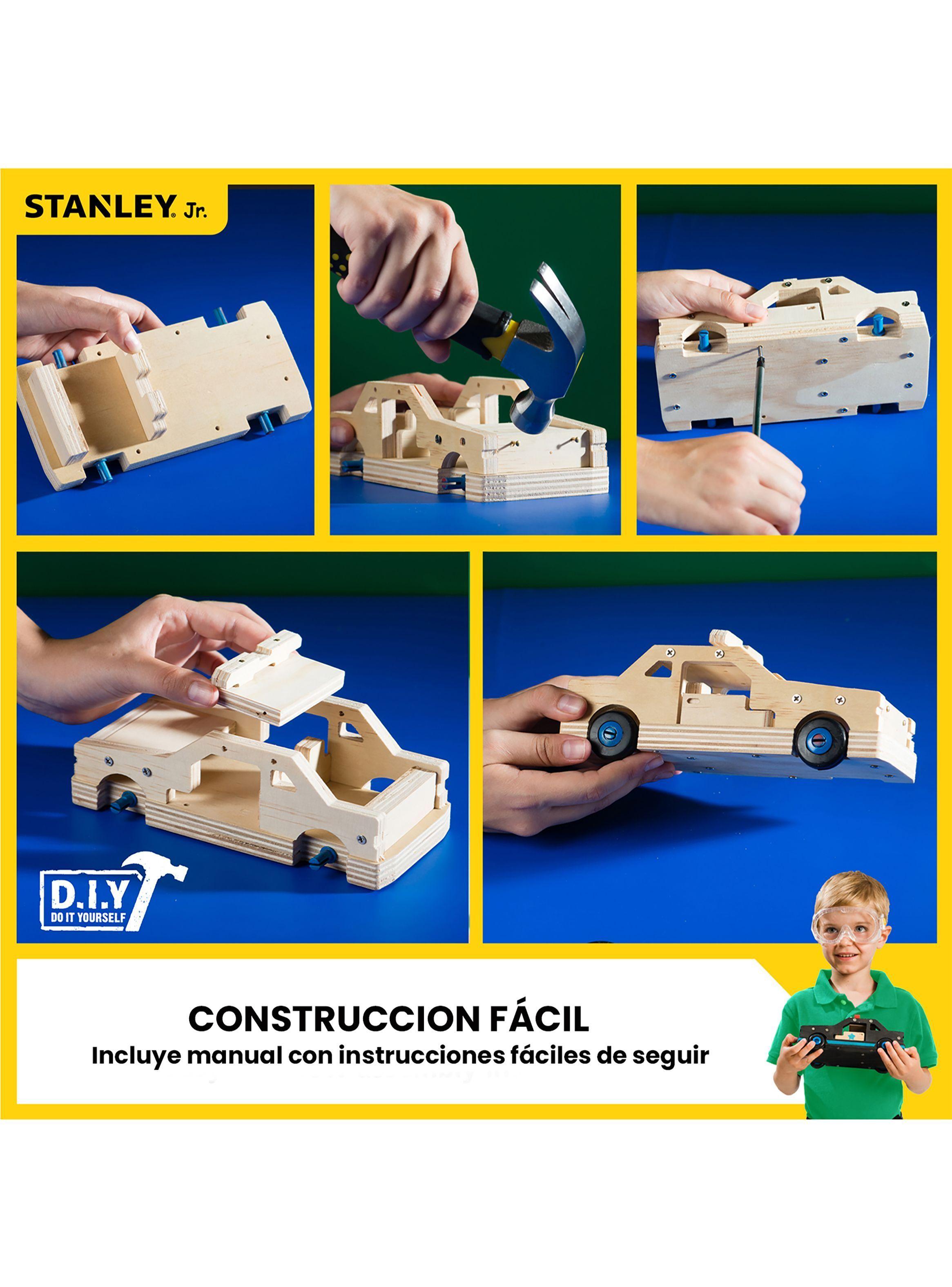 Set de Construcción para niño Auto de Policía Stanley Jr-3
