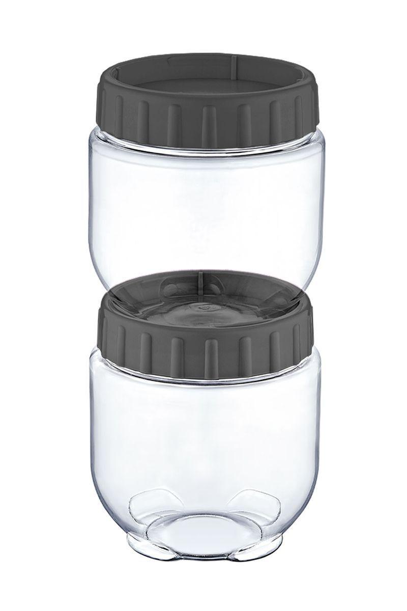 Frasco Alimentos 750 Ml Gris-3