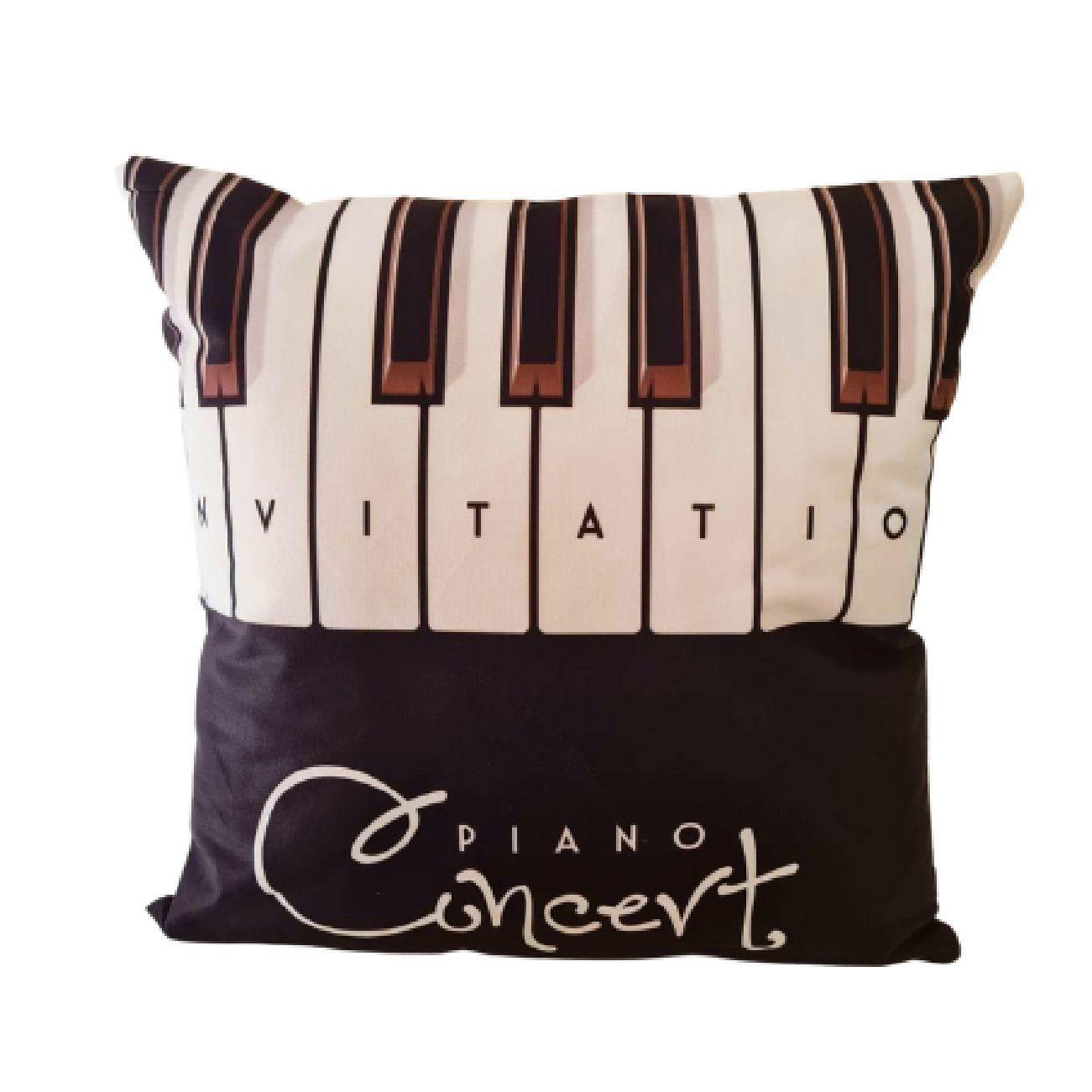 Funda Para Cojin Nordica - Blanca - Piano 55-0