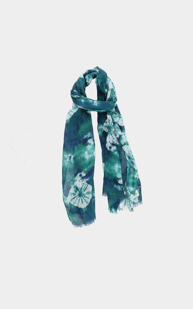 Pañuelo Estampado Marino Azúl Humana-0