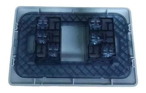 Tomacorriente Enchufe Doble Champagne 10a 220v Sec Pack 3-2