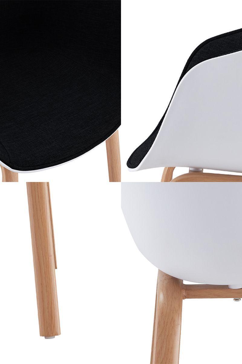 Silla de Comedor Sitial Adeline Negro-4