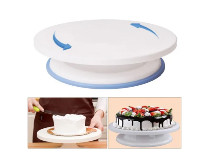 Base Giratoria 360 Para Torta Repostería 28 Cm De Diámetro-1