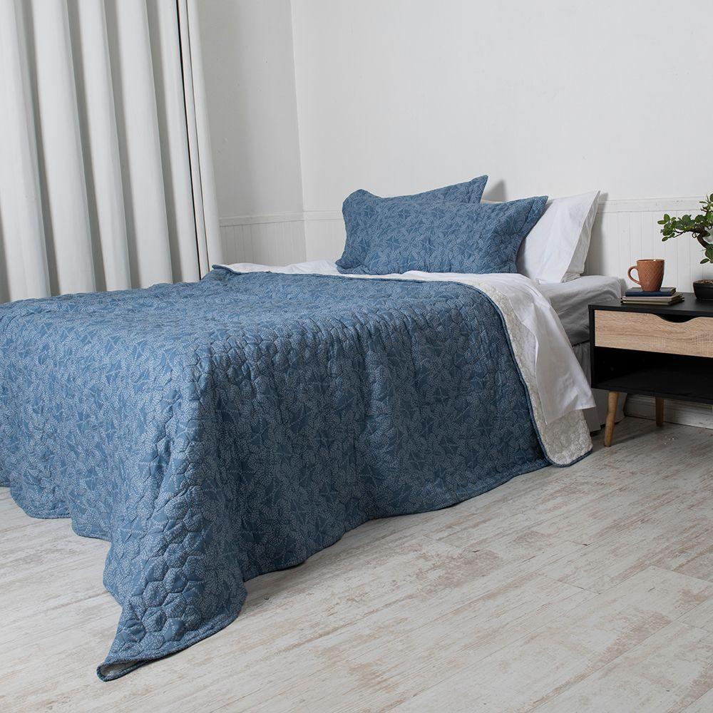 Quilt Sherpa Est. King Indigo-2