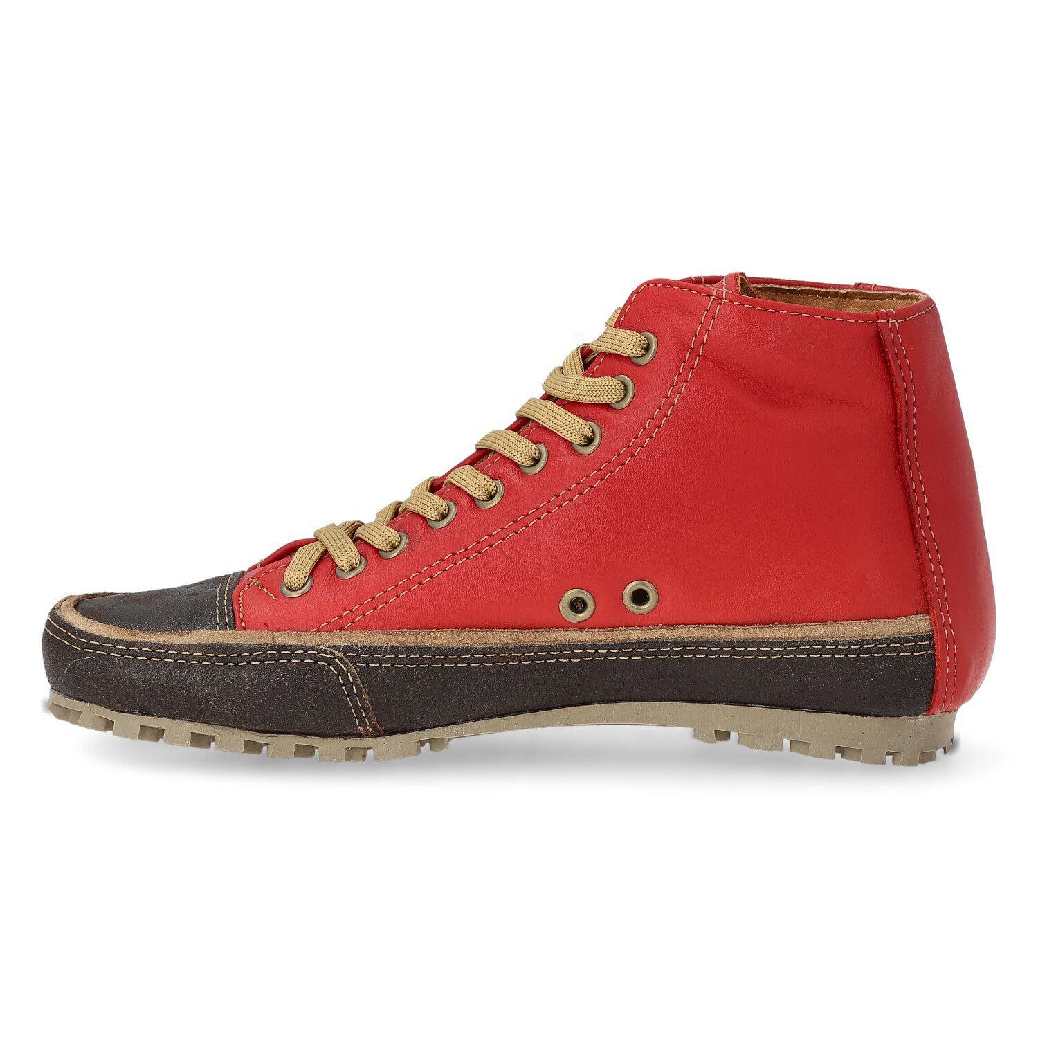 Zapatilla Rolling Candelaria Rojo-2