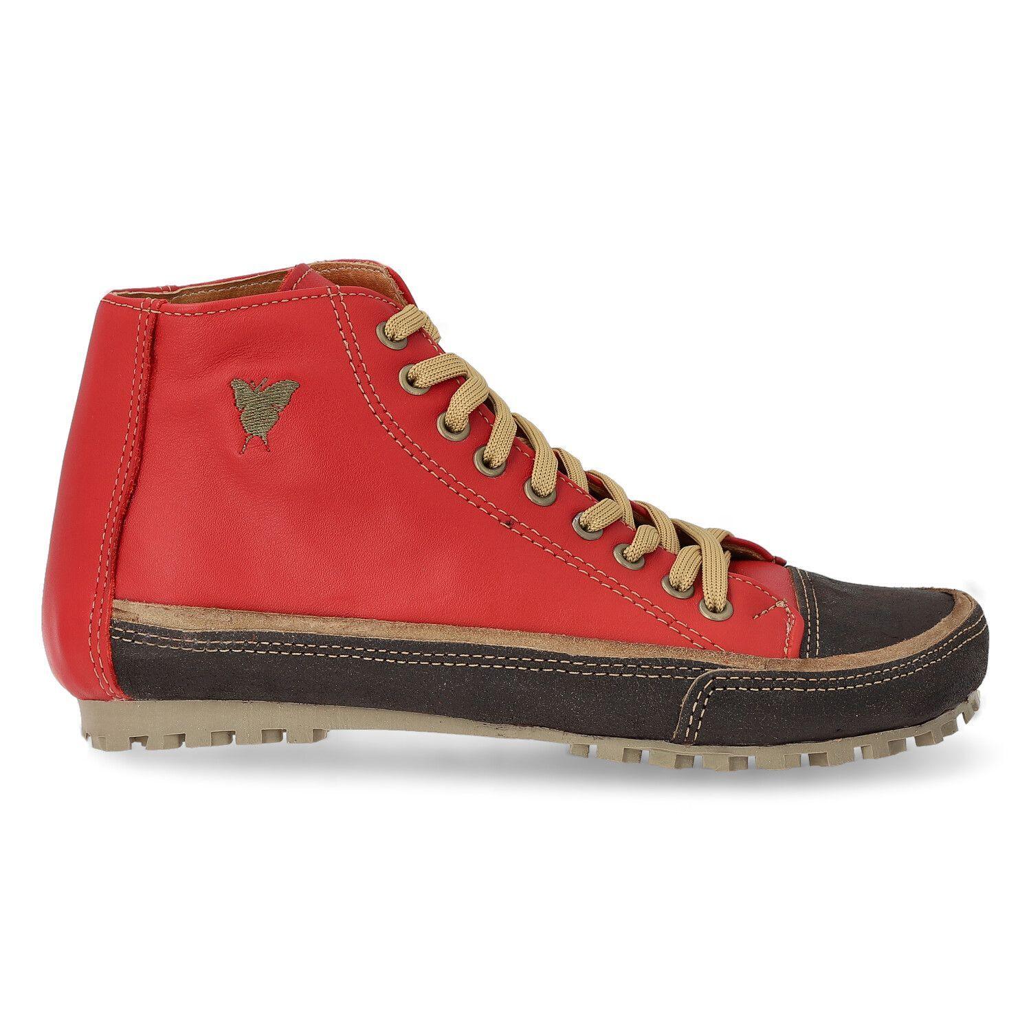 Zapatilla Rolling Candelaria Rojo-0