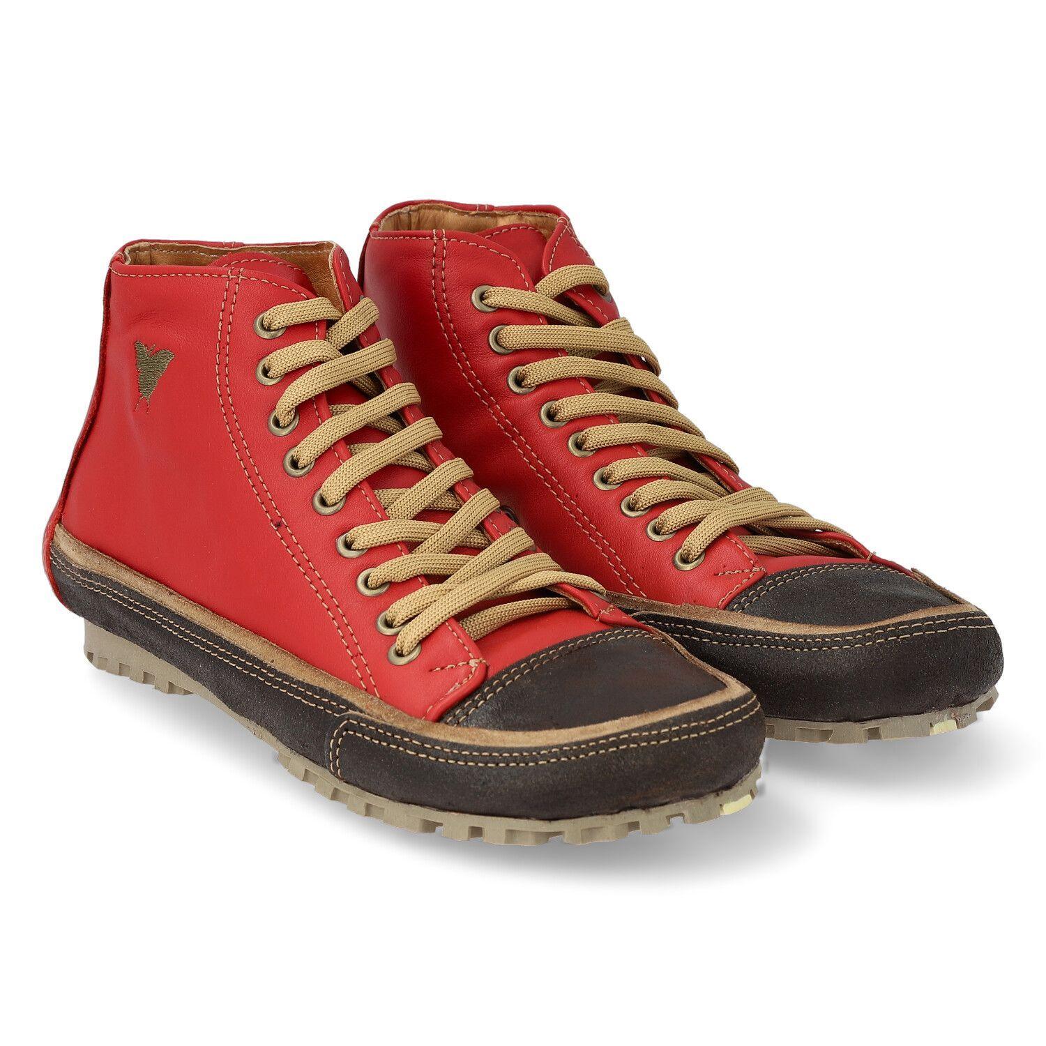 Zapatilla Rolling Candelaria Rojo-4