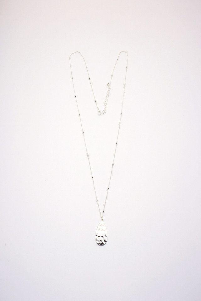 Collar Plateada Plateado i-D-0