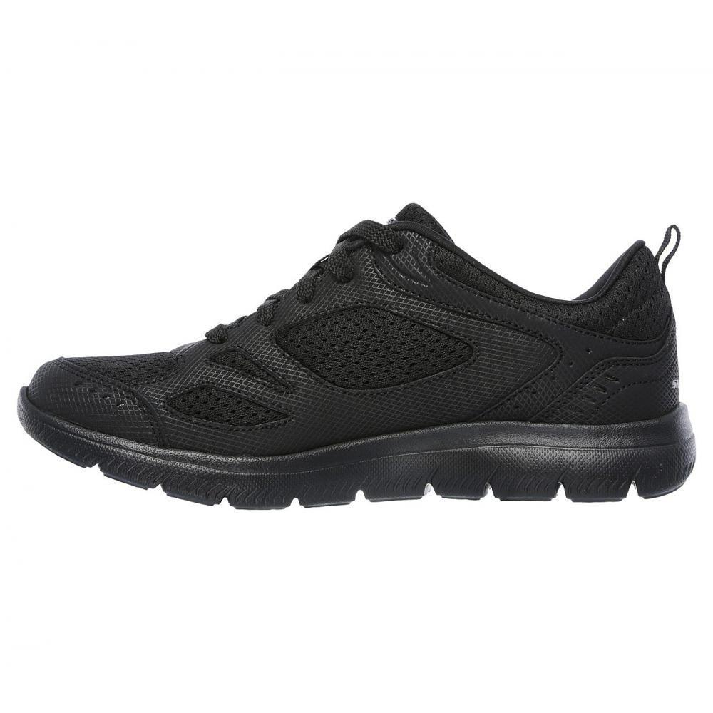 Zapatilla Mujer Summits S Negro Skechers-3