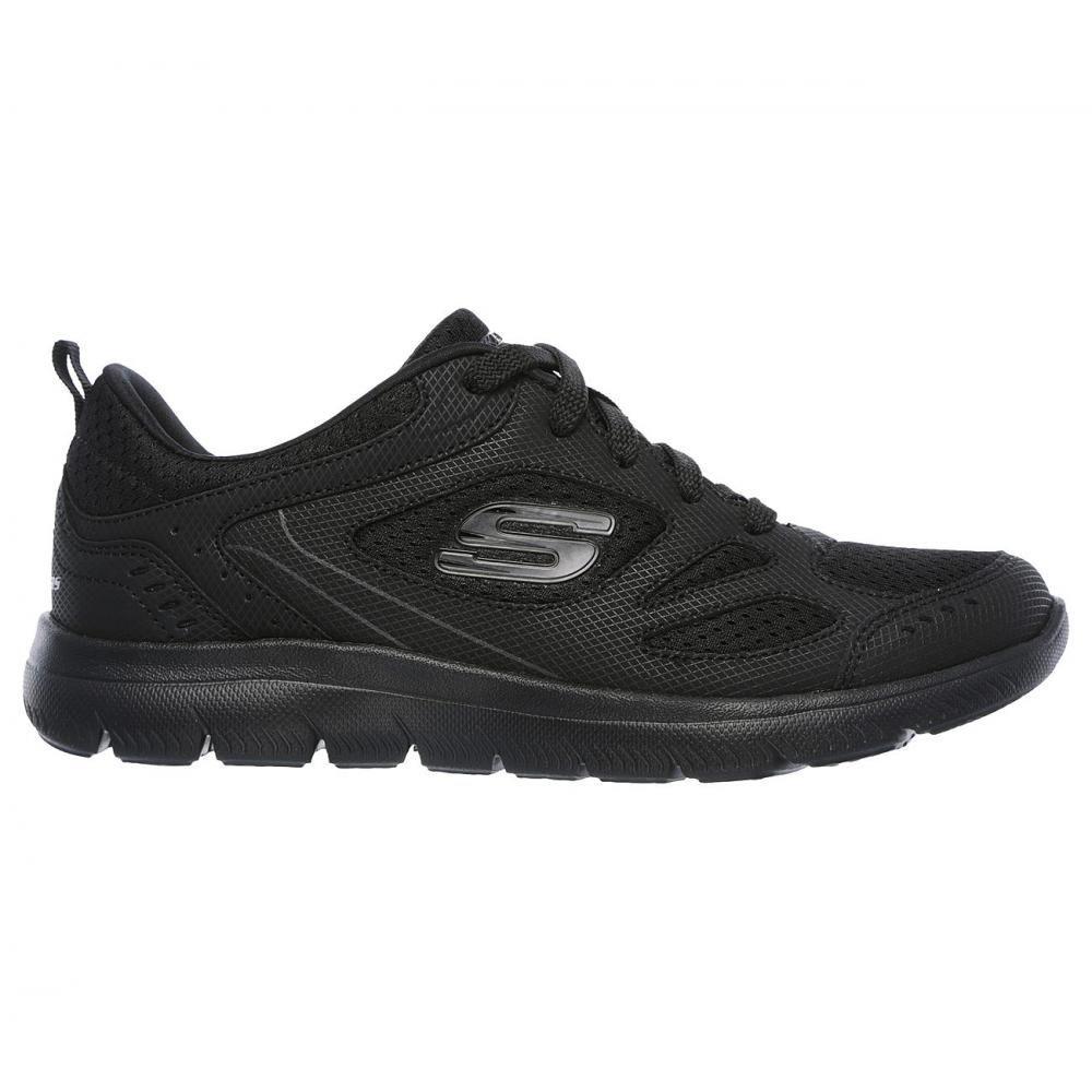 Zapatilla Mujer Summits S Negro Skechers-4