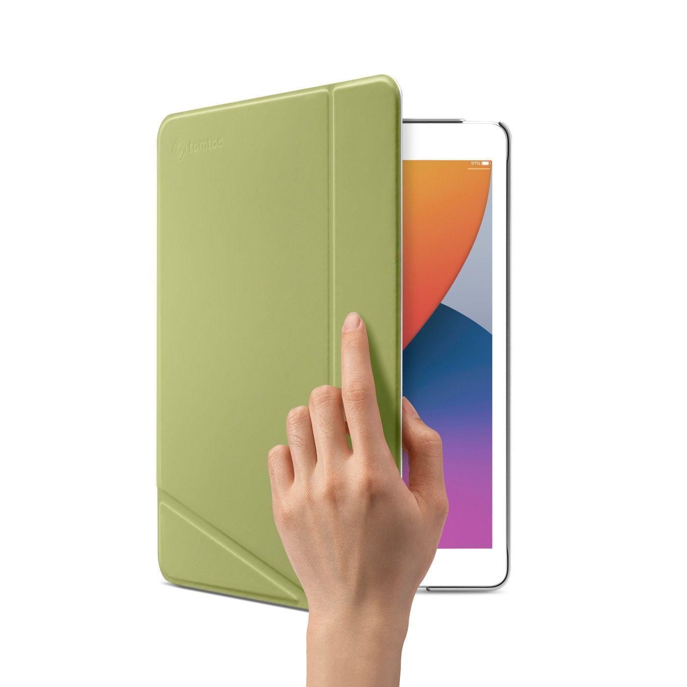 TOMTOC Funda Vertical iPad 10,2'' 9ª8ª7ª g AVOCADO-3