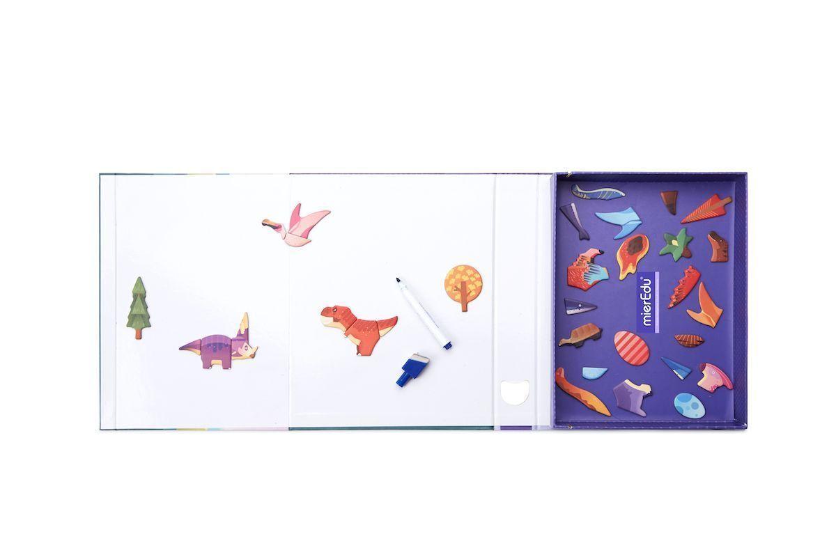 Juego y Arte Magnetico Mundo Dinosaurios-1