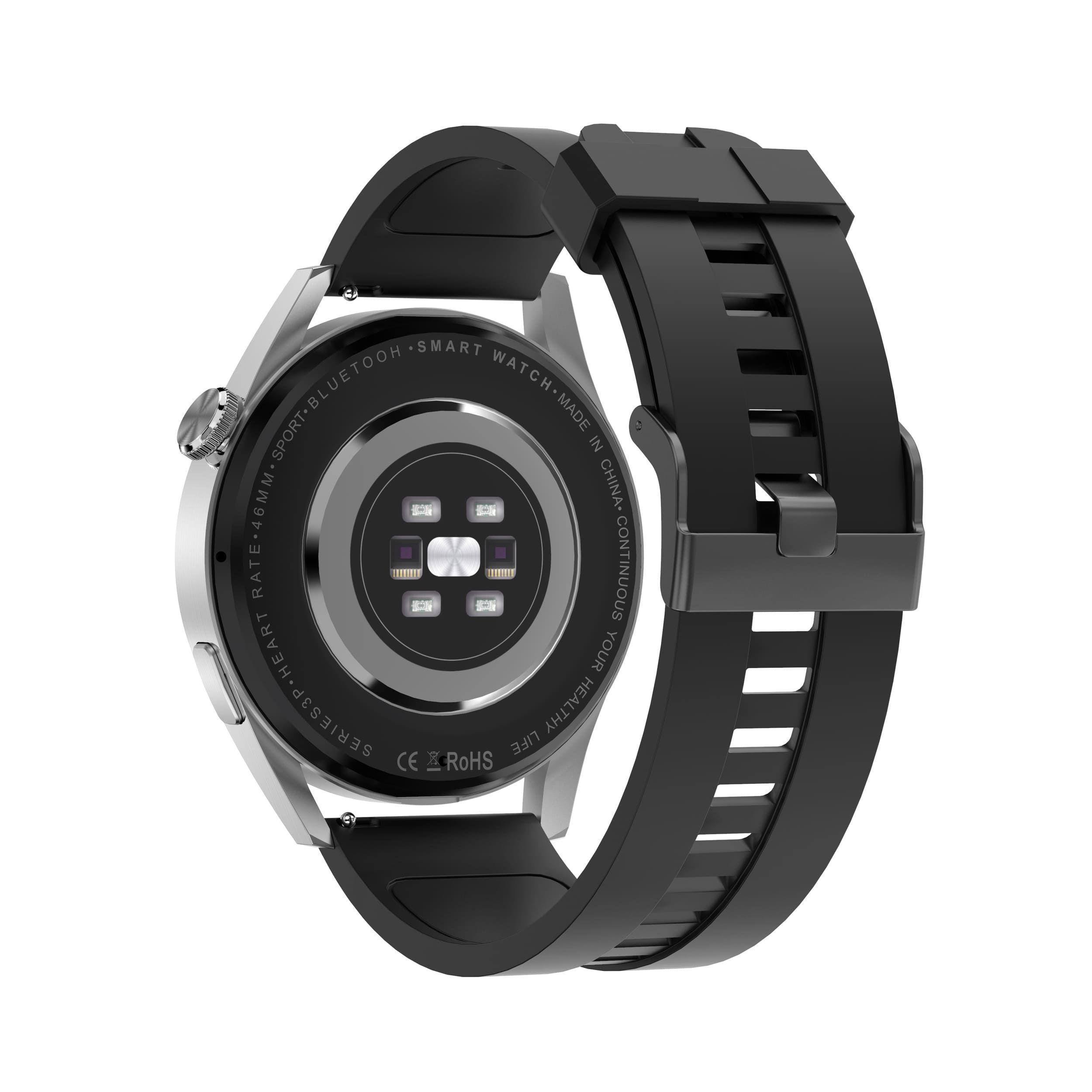 Smartwatch Reloj Inteligente Bluetooth llamadas 390x390 280 mAh DT3 MAX - Silver-5