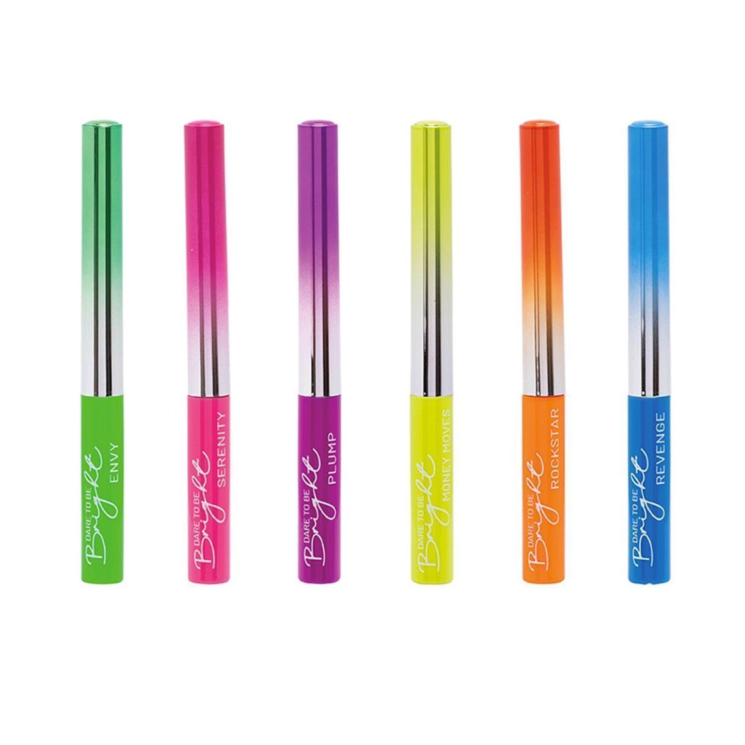 Set 6 Delineadores Liquidos Neón "Dare To Be Bright" + Set 9 Delineadores "Pastel Please" Beauty Creations-2