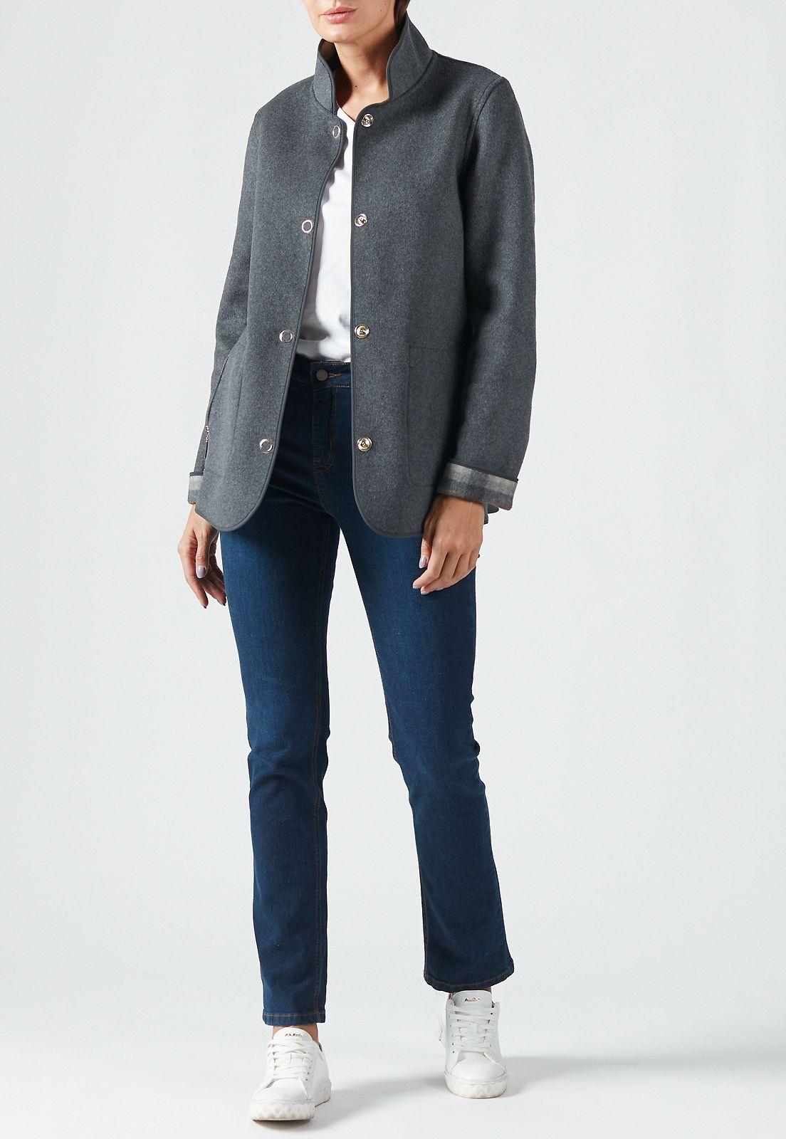 Chaquetón Marlee Gris.-0