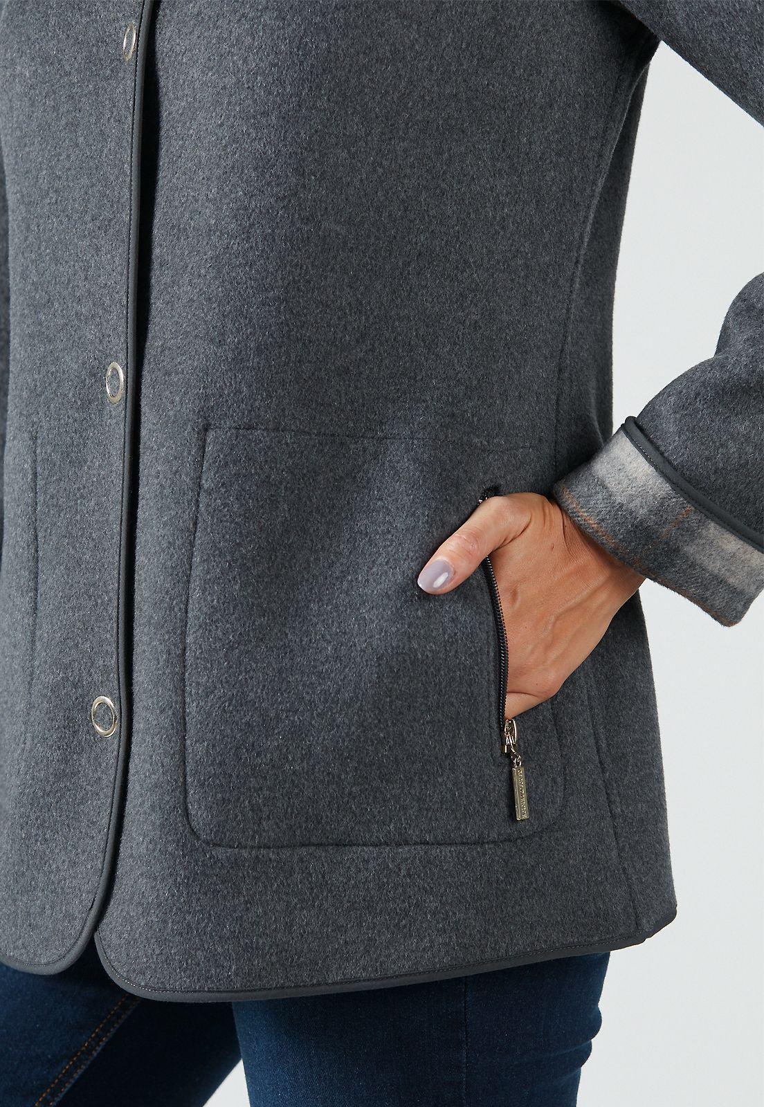 Chaquetón Marlee Gris.-3