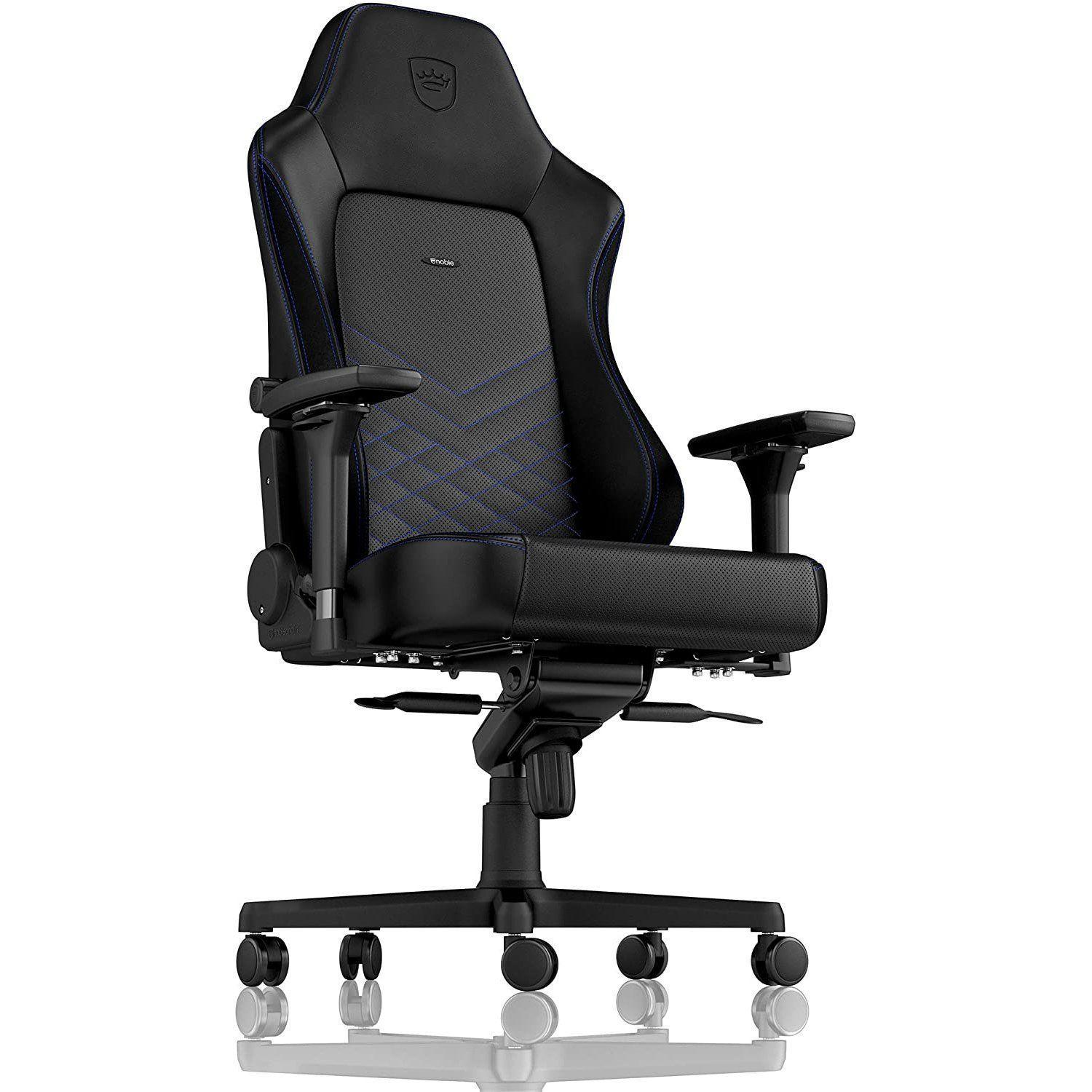 Silla Gamer Profesional Hero Negro/Azul-4