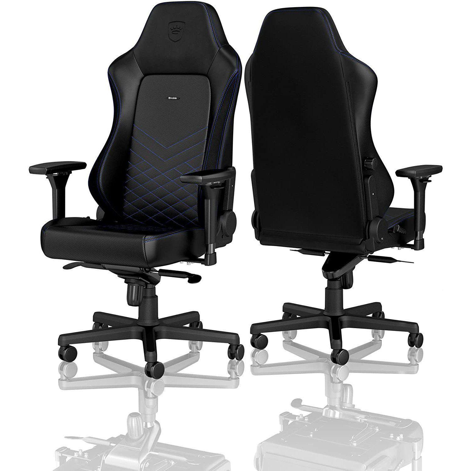 Silla Gamer Profesional Hero Negro/Azul-5