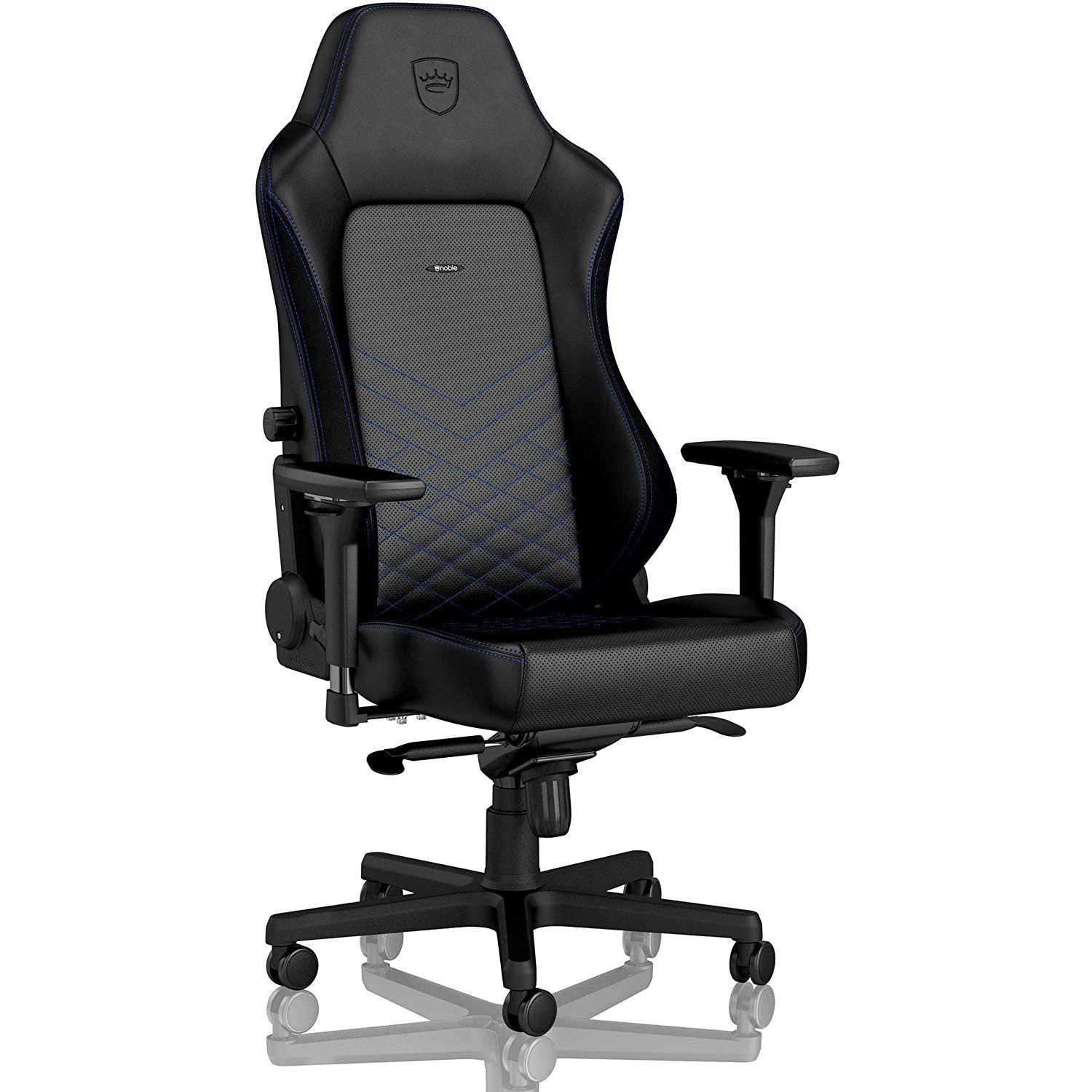 Silla Gamer Profesional Hero Negro/Azul-0