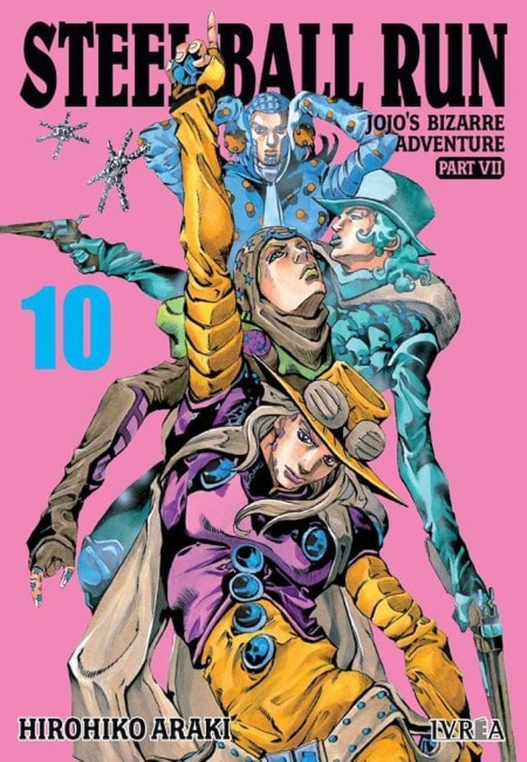 Manga Jojo's Bizarre Adventure - Parte N.º 07 - Steel Ball Run 10 - España-0