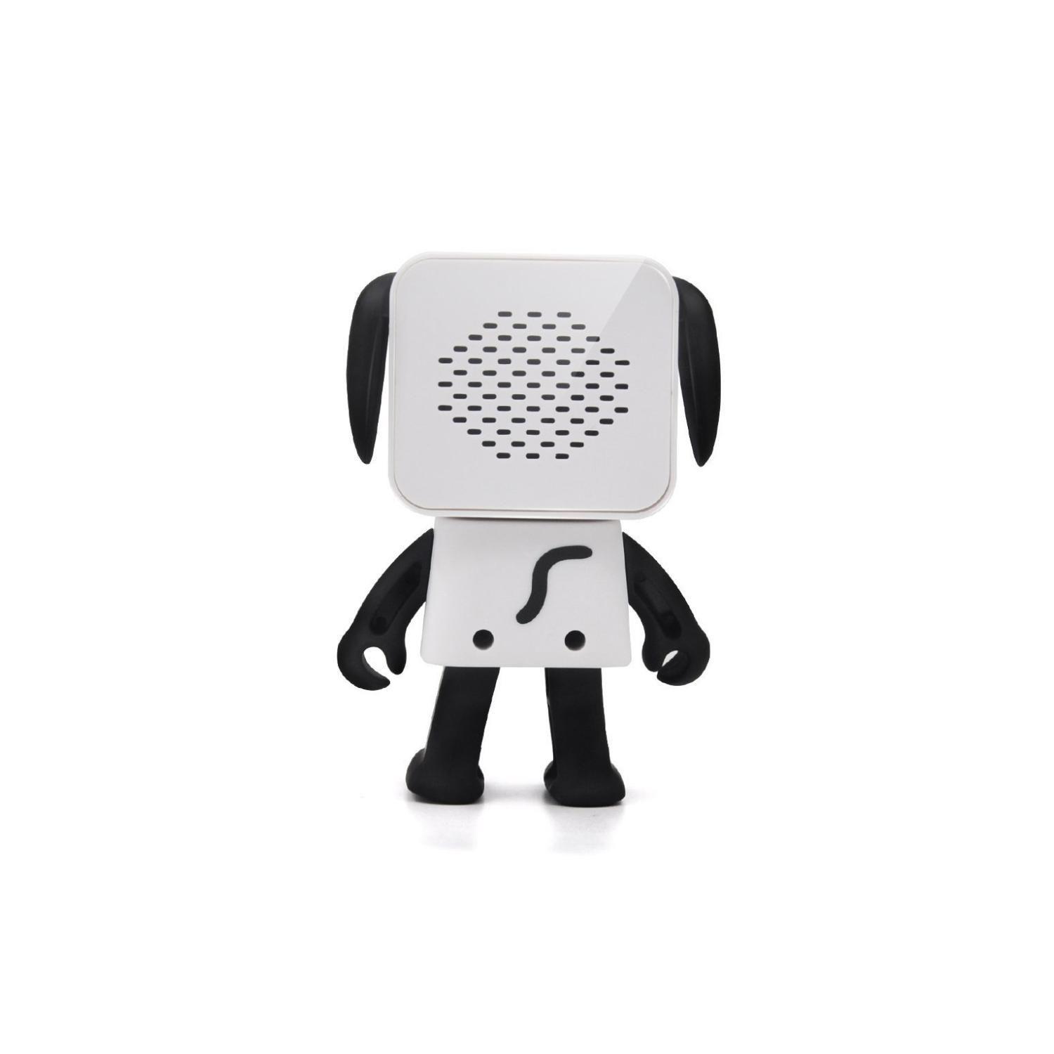 Parlante Bluetooth Perro Bailarín Blanco 3W Dblue-2