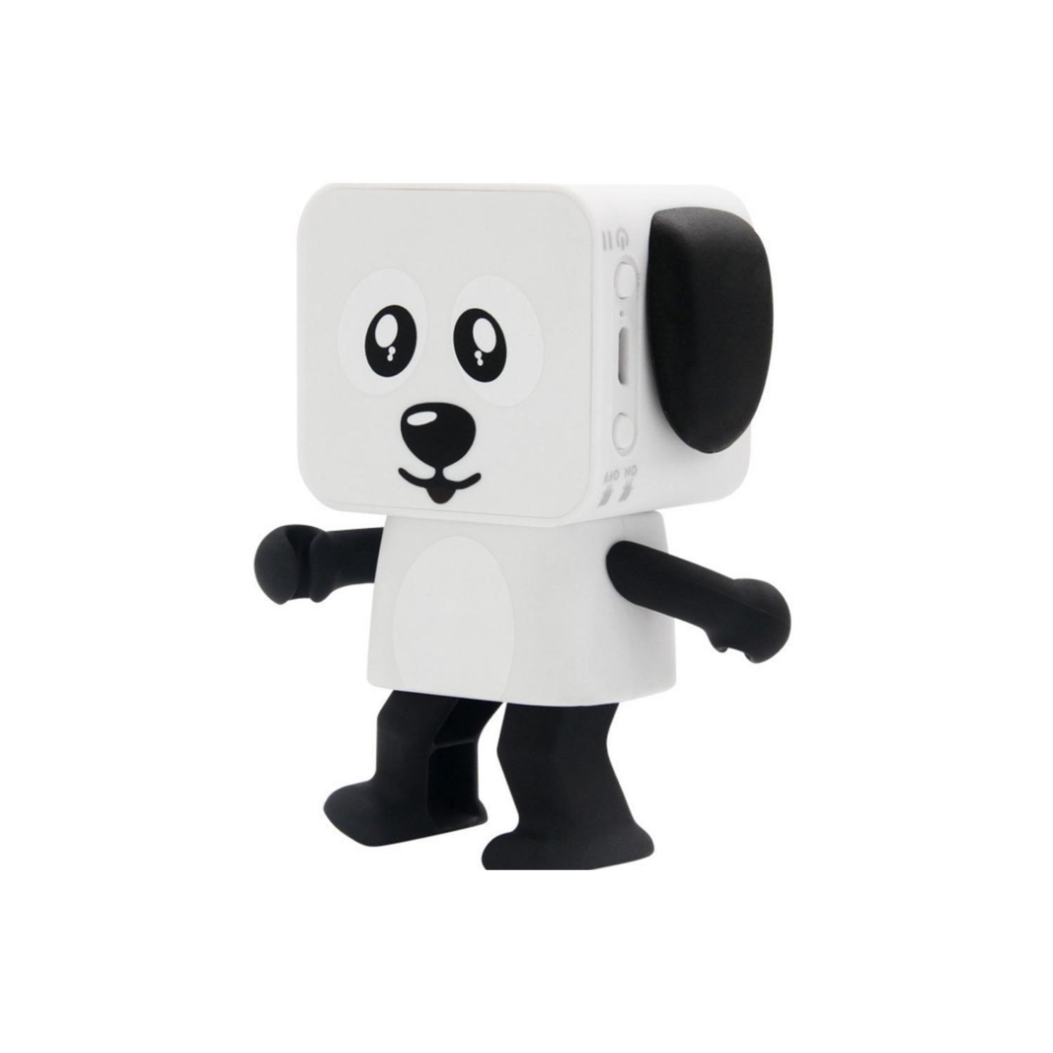 Parlante Bluetooth Perro Bailarín Blanco 3W Dblue-0