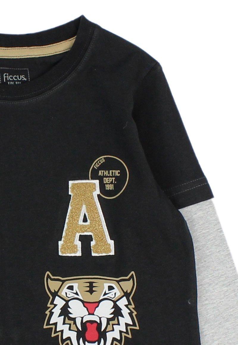 Polera kids niño doble manga stronger 225-2