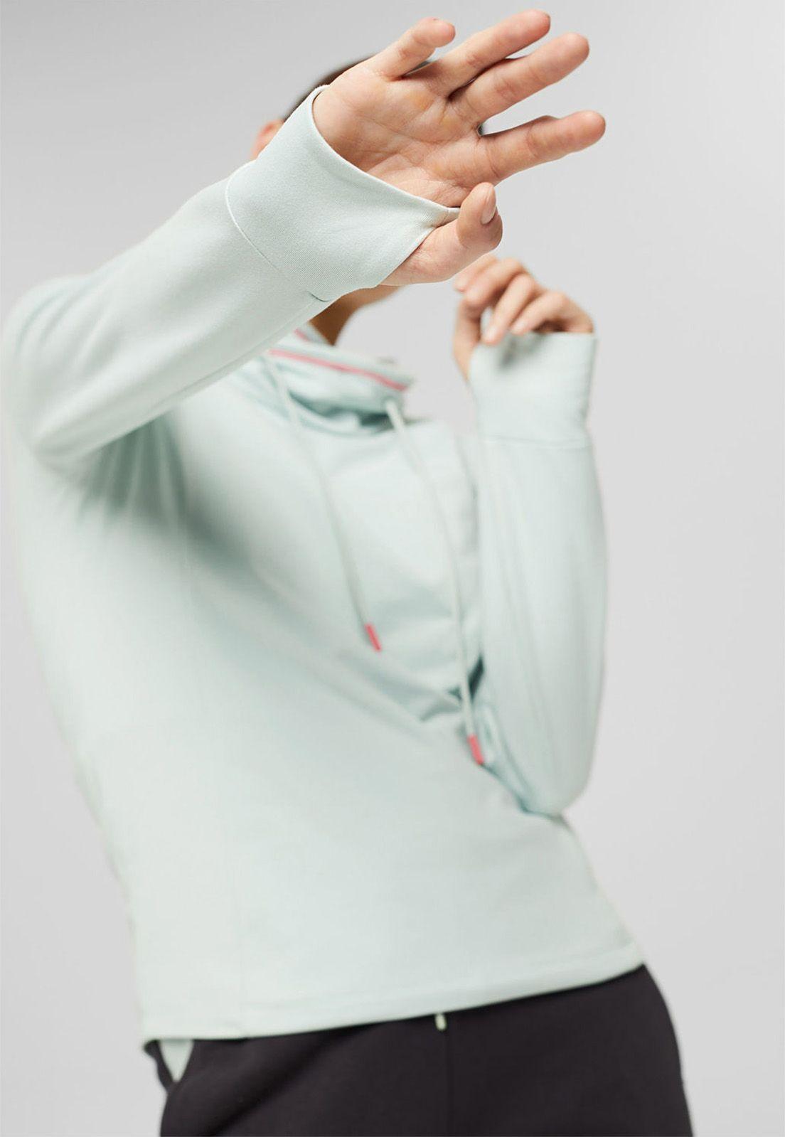 Polerón Mujer Deportivo Con Tecnologia E-Dry Esprit-2