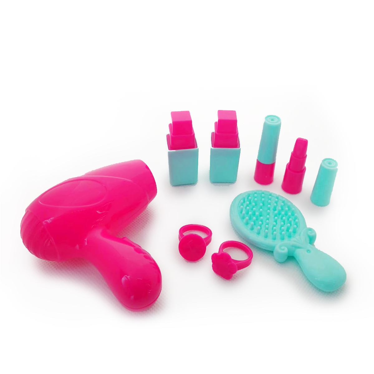 Juguete Caja de Belleza para Niños Fucsia -2