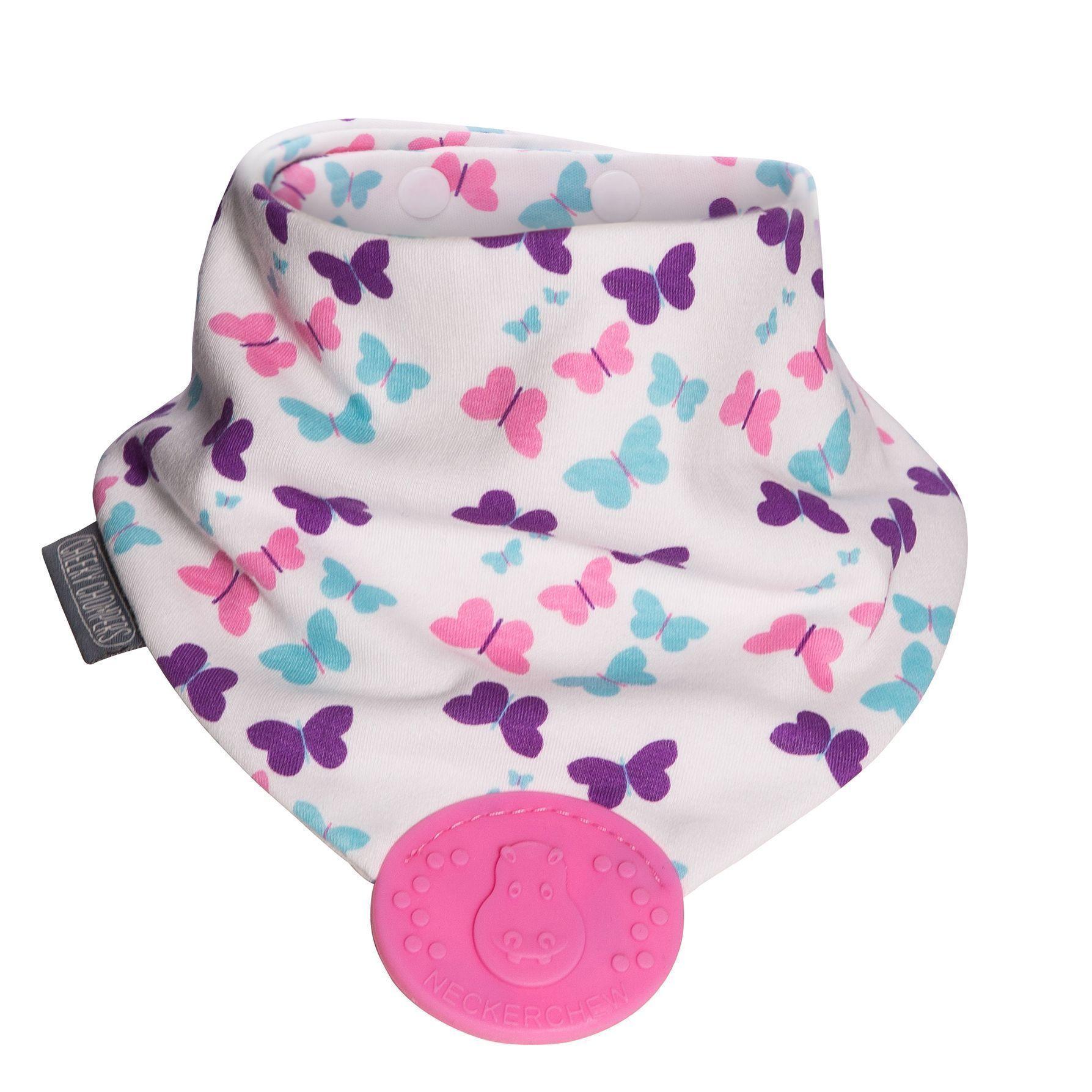  Babero con Mordedor Butterfly World-0