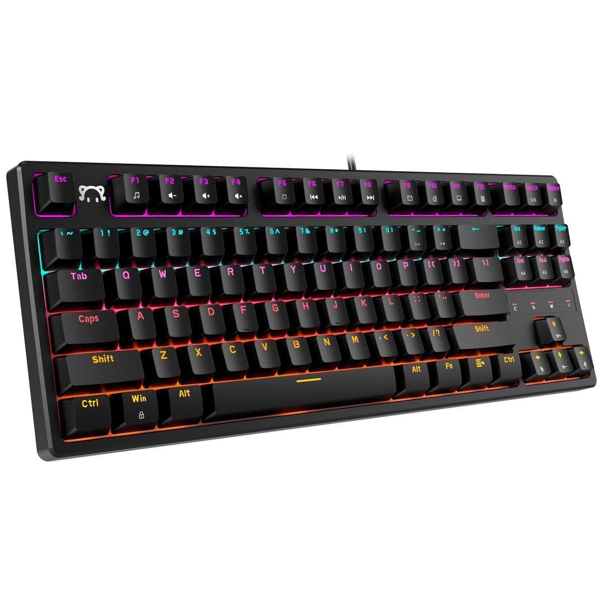 Teclado Mecanico Retroiluminado Switch Blue Tk- Ajazz Daidai-1