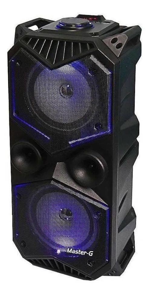 Parlante Master-G SPBYF7 portátil con bluetooth negra-0