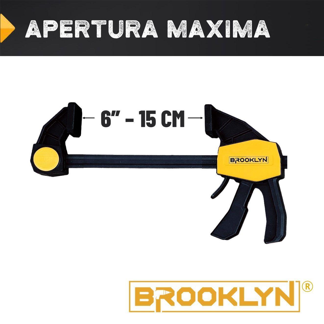 Prensas Sargento Rapida Set x 2 de 6 pulgadas Brooklyn-1