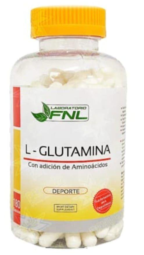 L-GLUTAMINA  - 180 Cápsulas - FNL -0