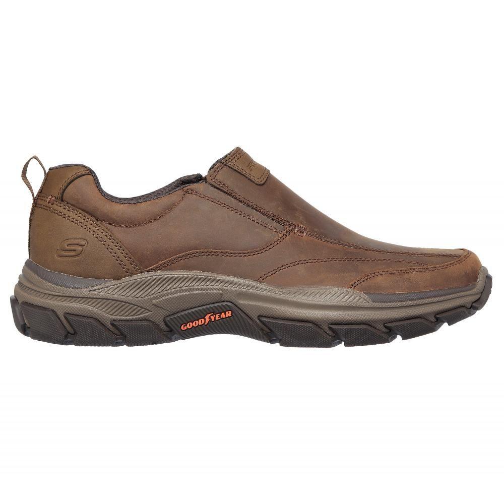 Zapato Hombre Respected Cafe Skechers-4