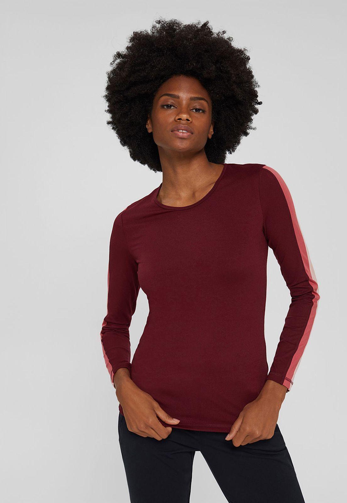 Polera Manga Larga Con Tecnología E-Dry Esprit-0