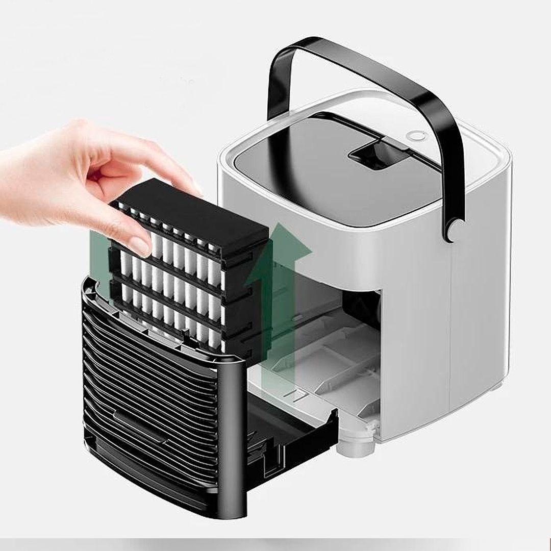 Aire Acondicionado Portátil Mini Enfriador Ventilador y Humidificador-5
